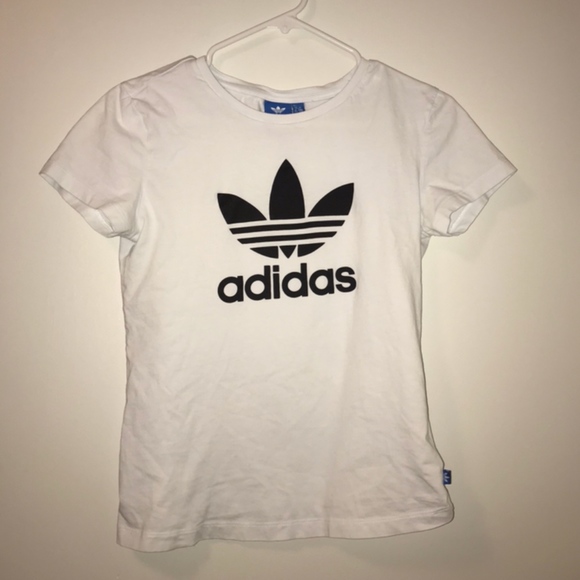 adidas Tops - White Adidas T-shirt